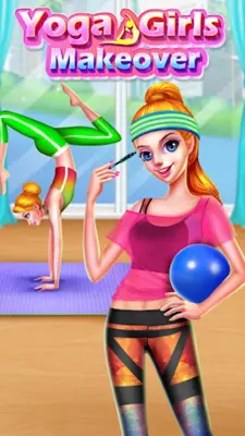 Yoga Girls Makeover - Fitness Salon android App screenshot 0