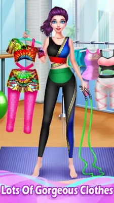 Yoga Girls Makeover - Fitness Salon android App screenshot 3